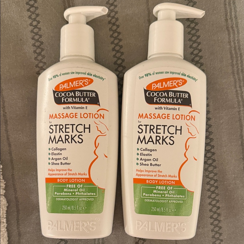 Two Palmer's Cocoa Butter Formula Massage Lotion for Stretch Marks - 8.5 oz